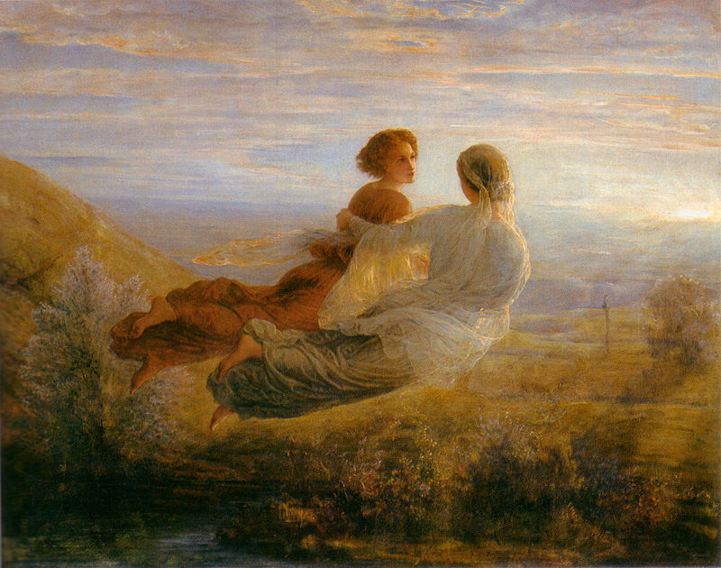 Le vol de l'âme par Louis Janmot